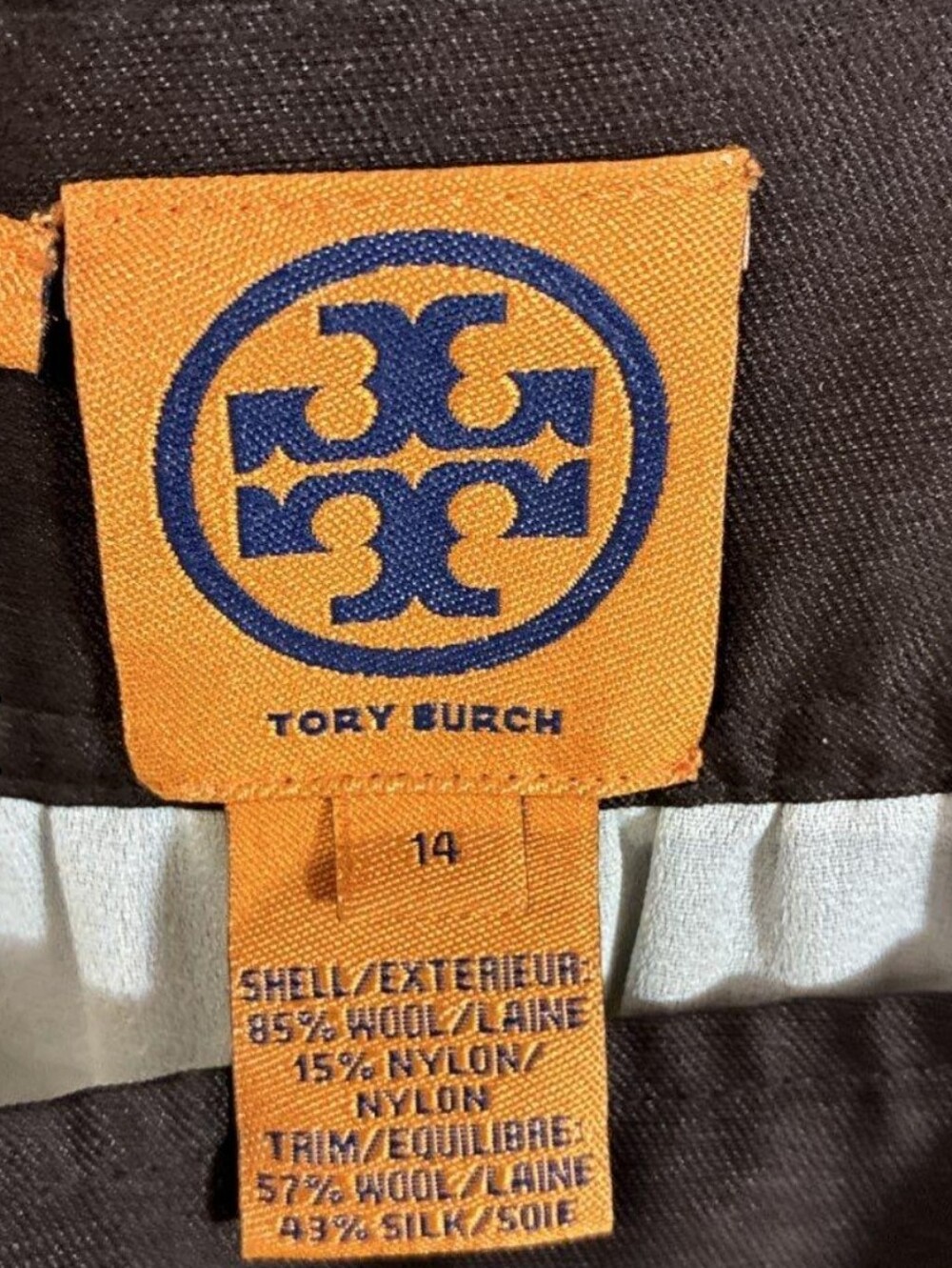 Tory Burch Blouse, Size 14. - Picture 6 of 12